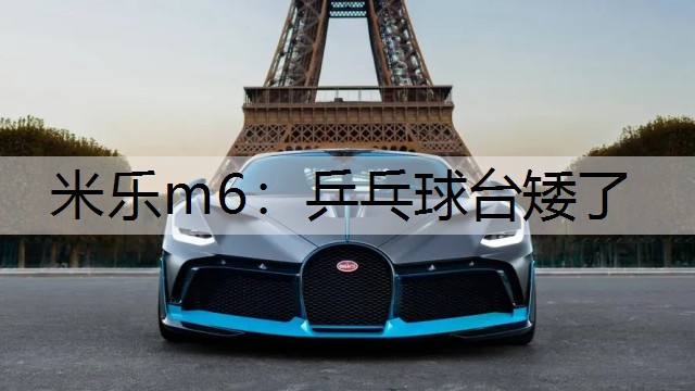 米乐m6：乒乓球台矮了